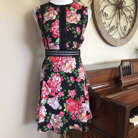Disney Dresses & Skirts - NWT Disney Size Large Floral Skater Dress